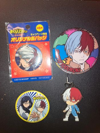 Lot de goodies My Hero Academia - Shoto Todoroki