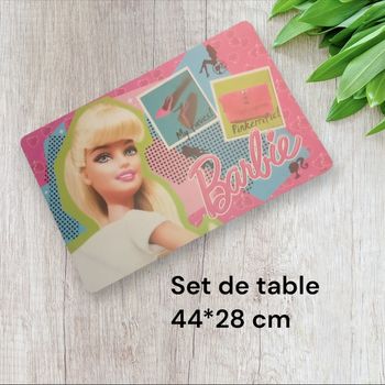 Set de table barbie