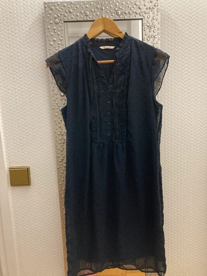 Robe bleu camaïeu