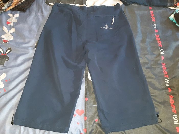 Pantacourt bleu marine - photo numéro 2