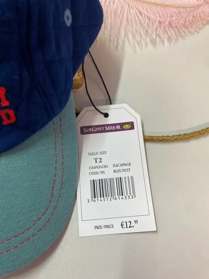 Casquette garçon (neuf) - Sergent Major - photo numéro 3