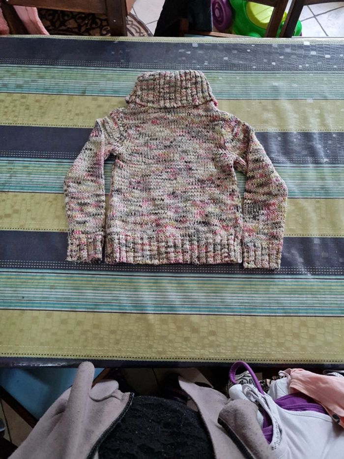 Pull hiver à col roulé 5 ans - photo numéro 2