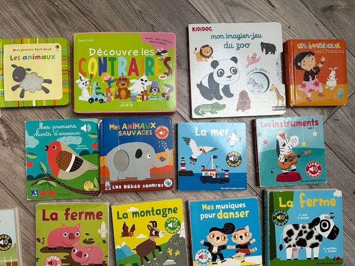 Lot livres bébé enfants - photo numéro 2