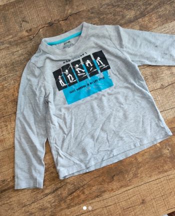 T-shirt manches longues skate kiabi