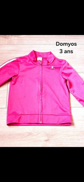Veste training rose