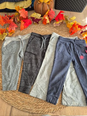 Lot de 4 pantalons de jogging garçon 3 ans