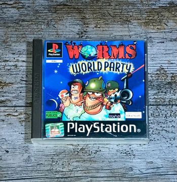Worms World Party Jeu PS1 Complet Sony