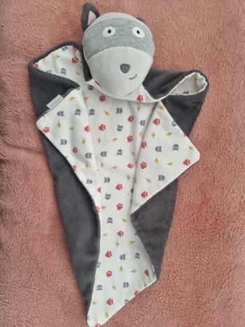 Doudiu raton laveur vertbaudet