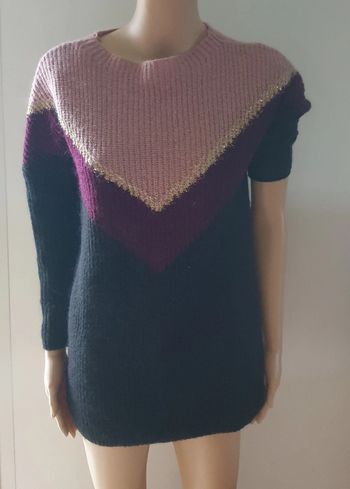 💜 Pull en laine taille XS 34 Cache Cache #emyfleury_34femme