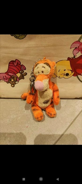 Peluche tigrou disney porte clé