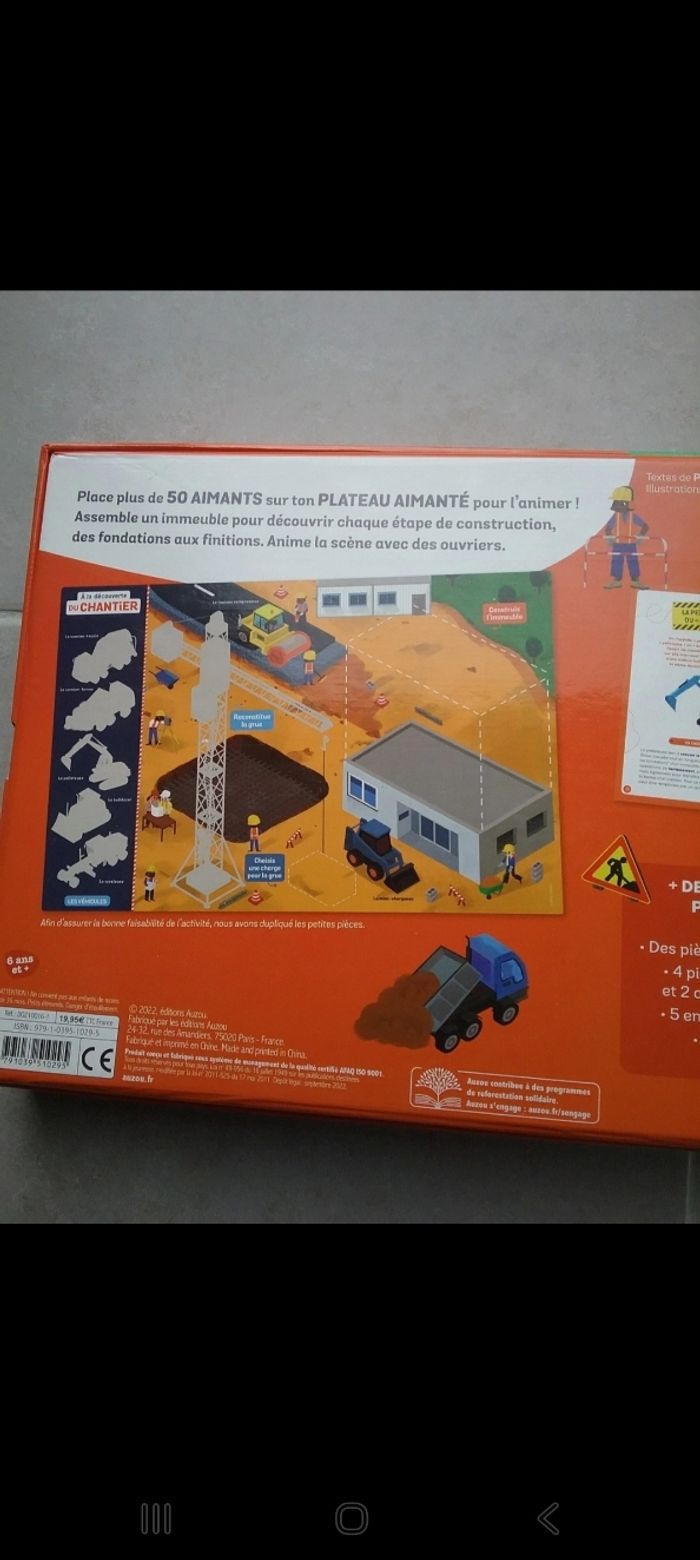 Jeu magnétique A la découverte du chantier - photo numéro 4