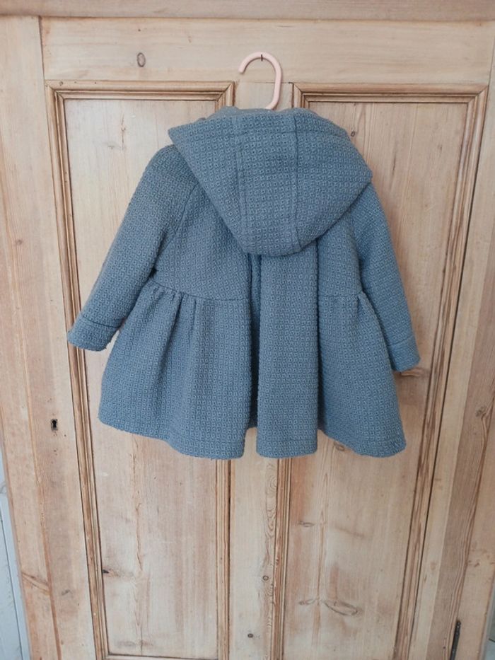 Manteau de laine fille 2 ans vertbaudet - photo numéro 5