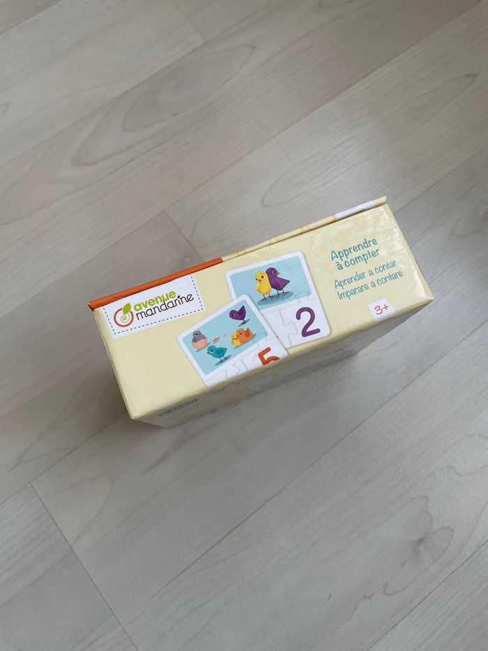 Jeu neuf : boite éducative de 10 puzzles de 3 pièces à assembler - photo numéro 4