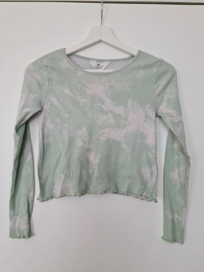 T-shirt fille de marque H&M Taille 11 / 12 ans