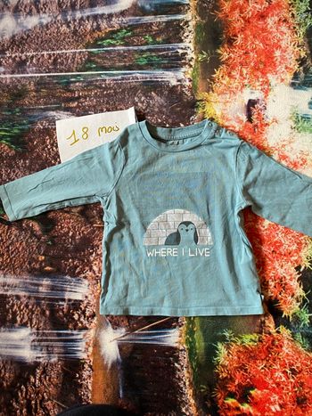 Haut manches longues Obaïbi – 18 mois