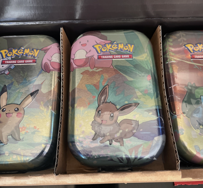 Artset Mini tins Pokémon - Amis de Kanto 2025 - photo numéro 3