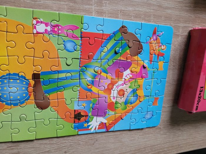 Lot de 4 puzzles 13x20cm - photo numéro 4