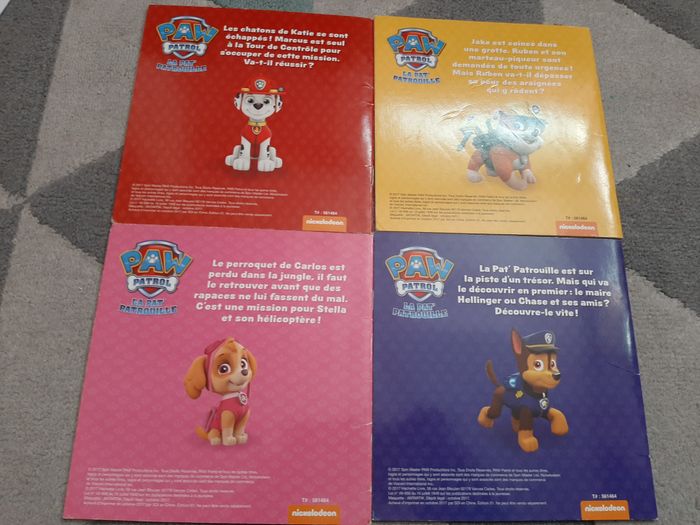 lot de 4 petits livres pat patrouille - photo numéro 2