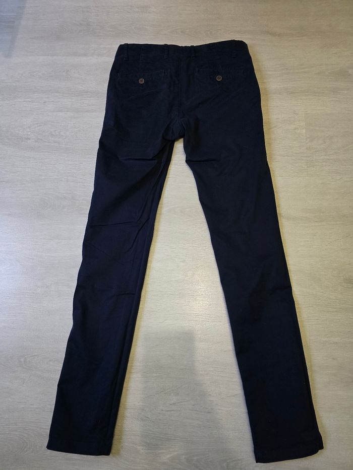 Pantalon slim bleu foncé. - photo numéro 2