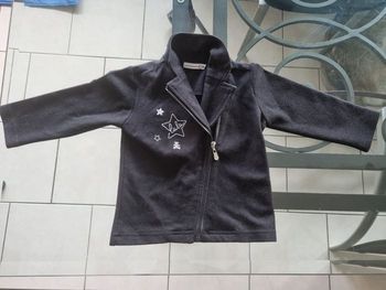 Veste pailletée 12 mois