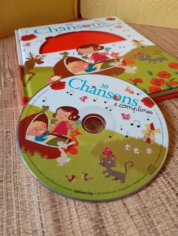 30 chansons et comptines avec CD aux éditions lito