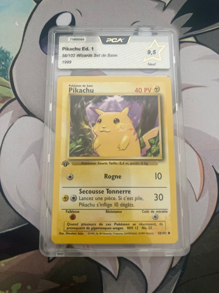 Pikachu édition 1