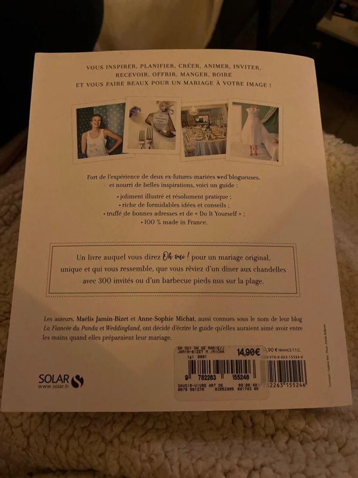 Livre oh oui on se marie - photo numéro 2