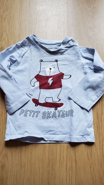 T shirt manches longues Vertbaudet