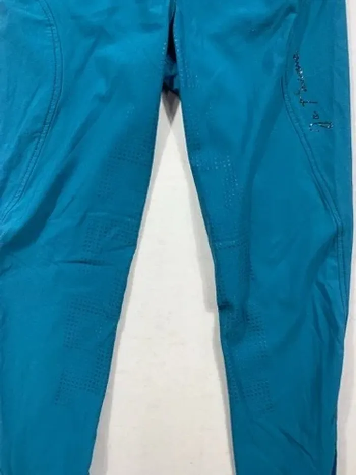Pantalon Equi-Thème Je t’aime – Bleu – Taille XS – Très bon état - photo numéro 3