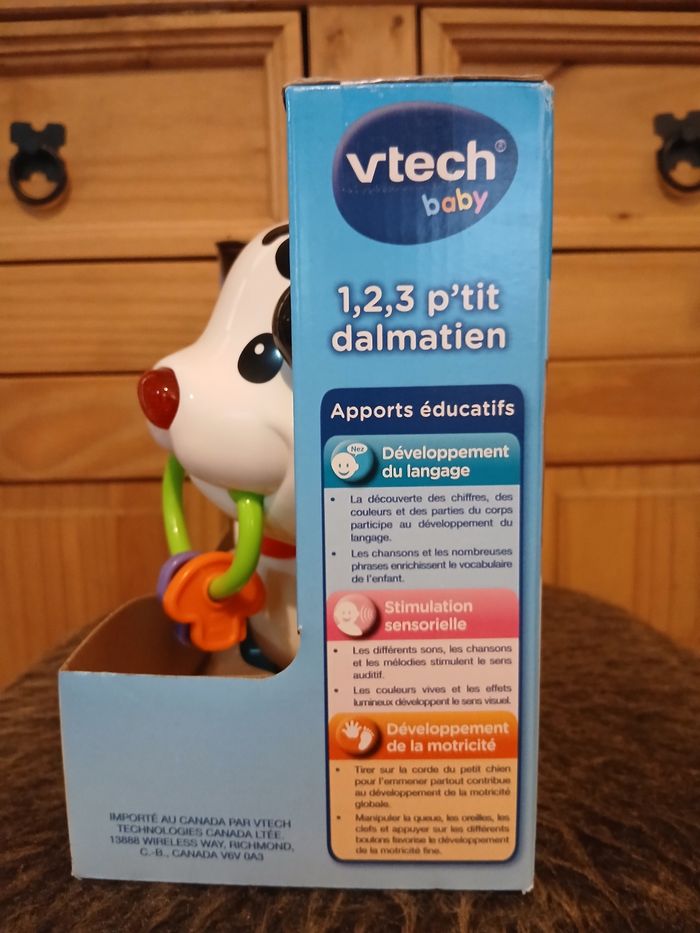1 ,2,3.petit dalmatien interactif vtech - photo numéro 3