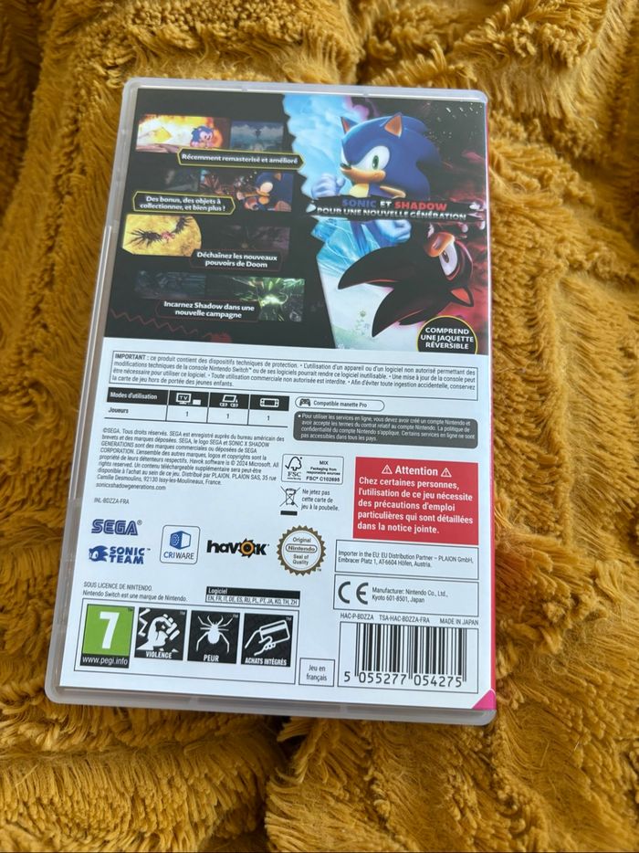 Jeu Sonic Shadow Generations - photo numéro 2