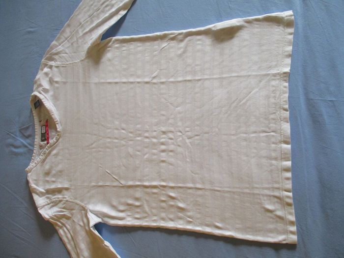 tee shirt original col v garçon okaidi 14 ans - photo numéro 2