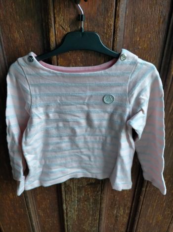 Ravissante marinière Petit bateau 3 ans 