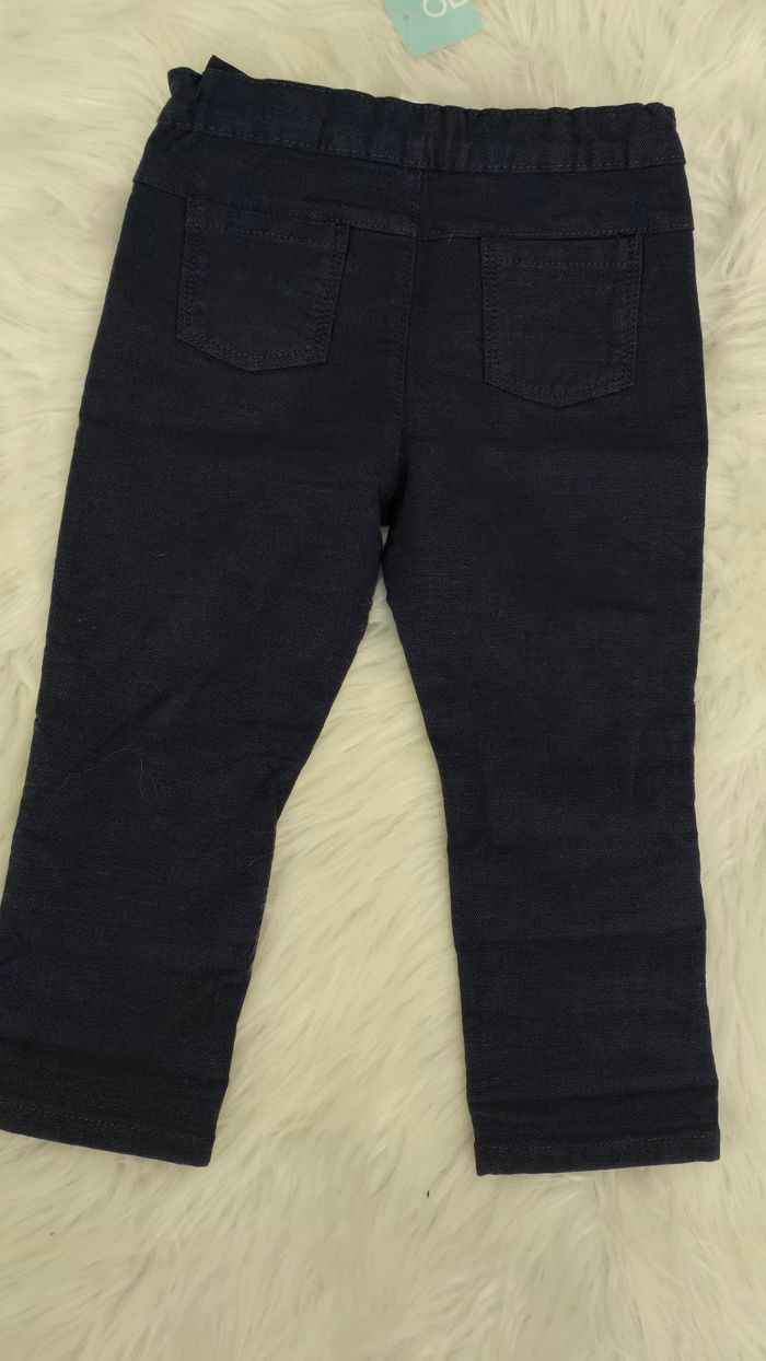 NEUF (non porté) 🏷💙😍😀👌sublime pantalon transformable en bermuda 18 mois garçon 💙😍🤩🏷 - photo numéro 4