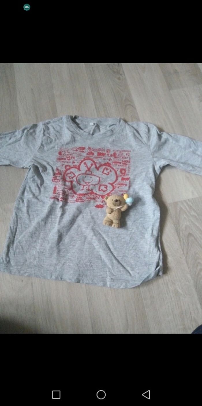 Tee shirt manche longue 3 ans