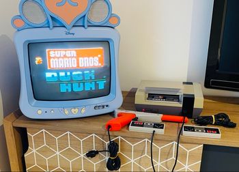 Nintendo NES pack set action super Mario bros & Duck hunt