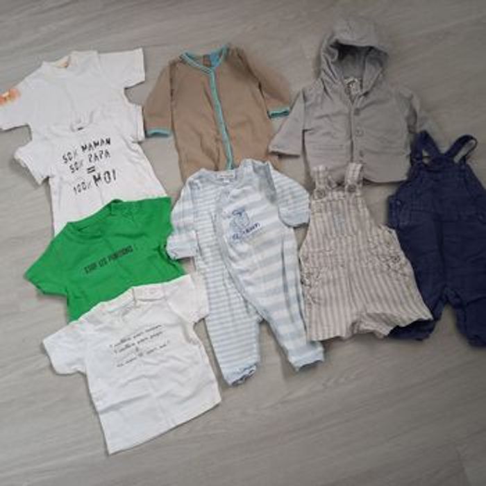 Lot vêtements été garçon 3 mois - photo numéro 2