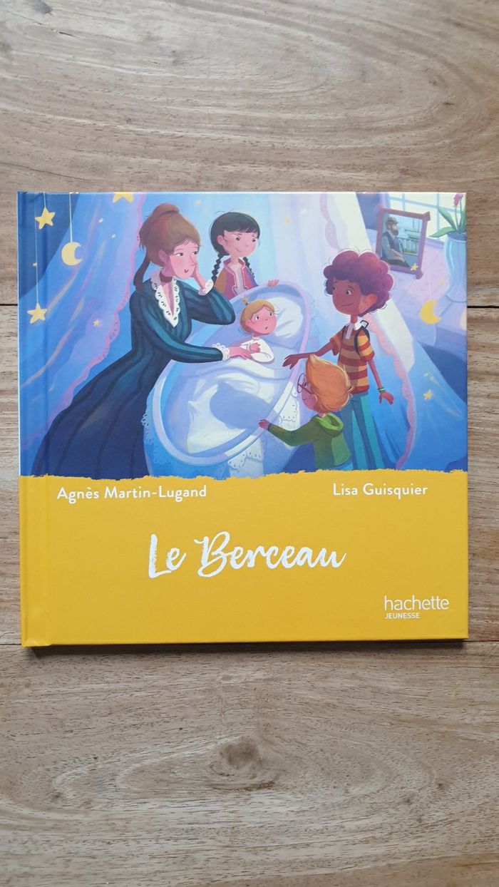 Neuf livre enfant Hachette Jeunesse sur le thème de l art "le berceau " toile de Berthe Morisot