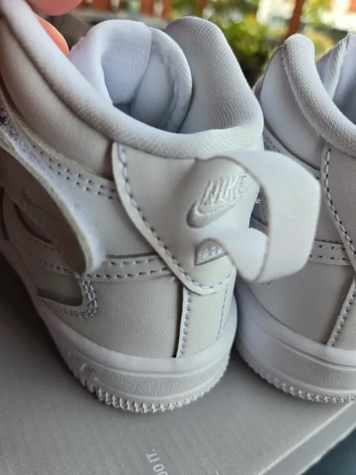 Nike force 1 mid easyon blanche taille 26 neuves - photo numéro 5