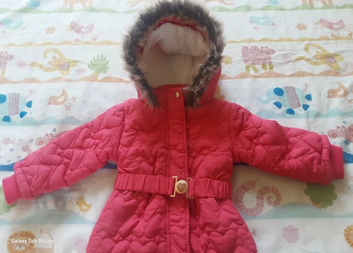 Manteau  bébé fille  6mois - photo numéro 2
