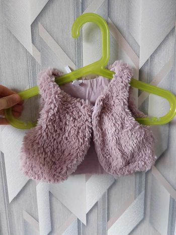 gilet sans manche violet