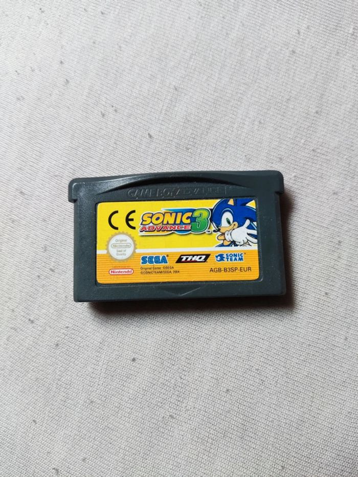 Sonic advance 3 gba