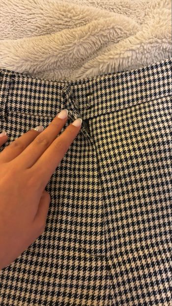 Pantalon à carreaux