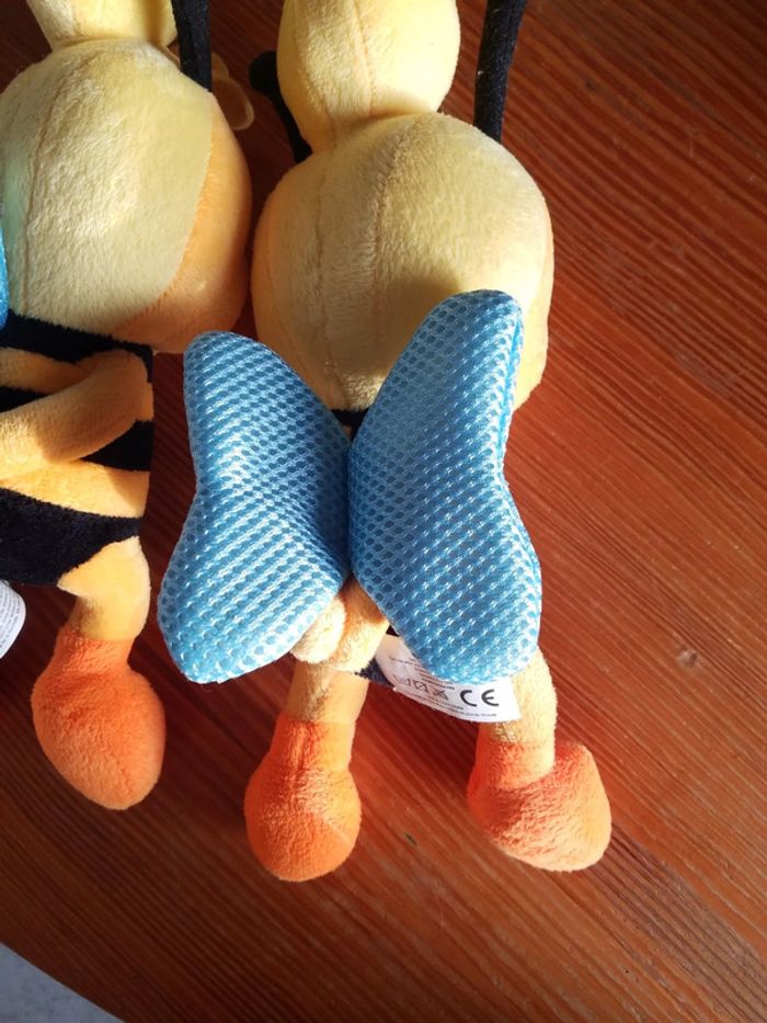2 peluches abeille - photo numéro 3