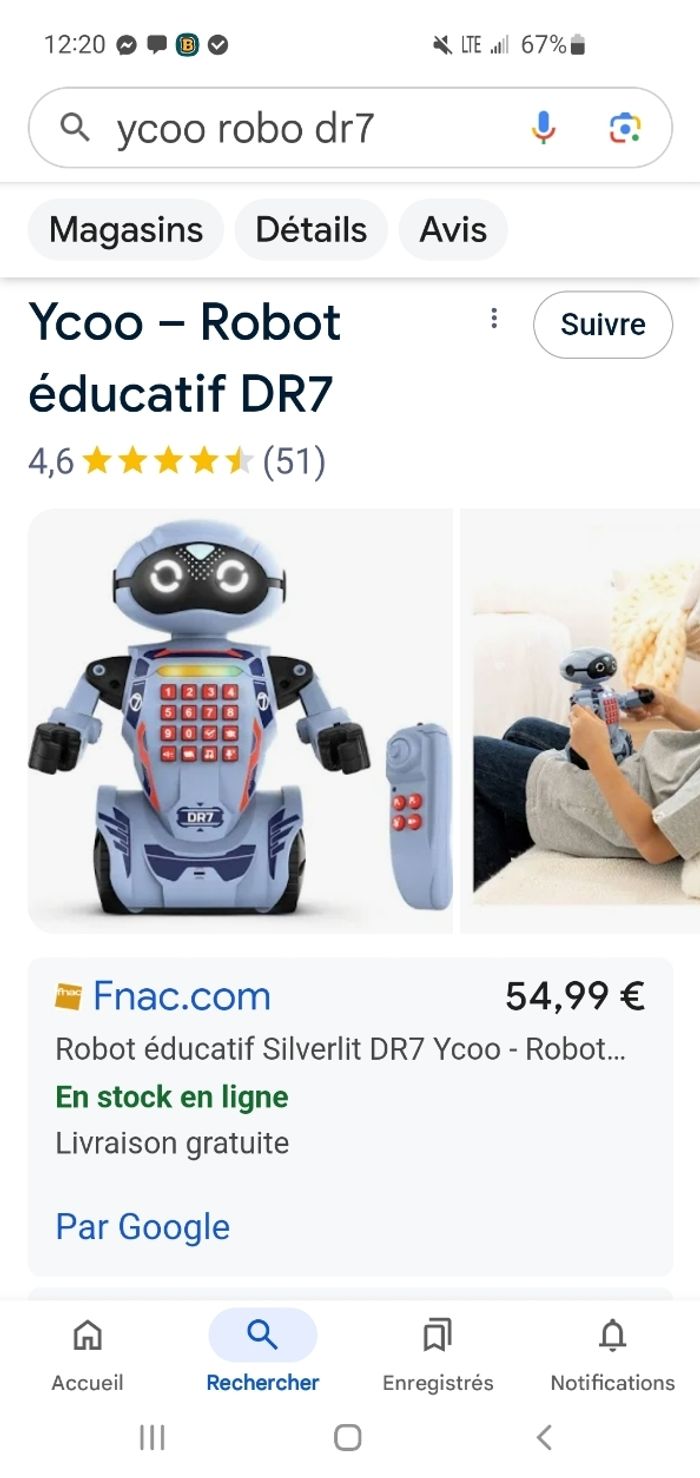 Robot Éducatif YCOO ROBO DR7. - photo numéro 3