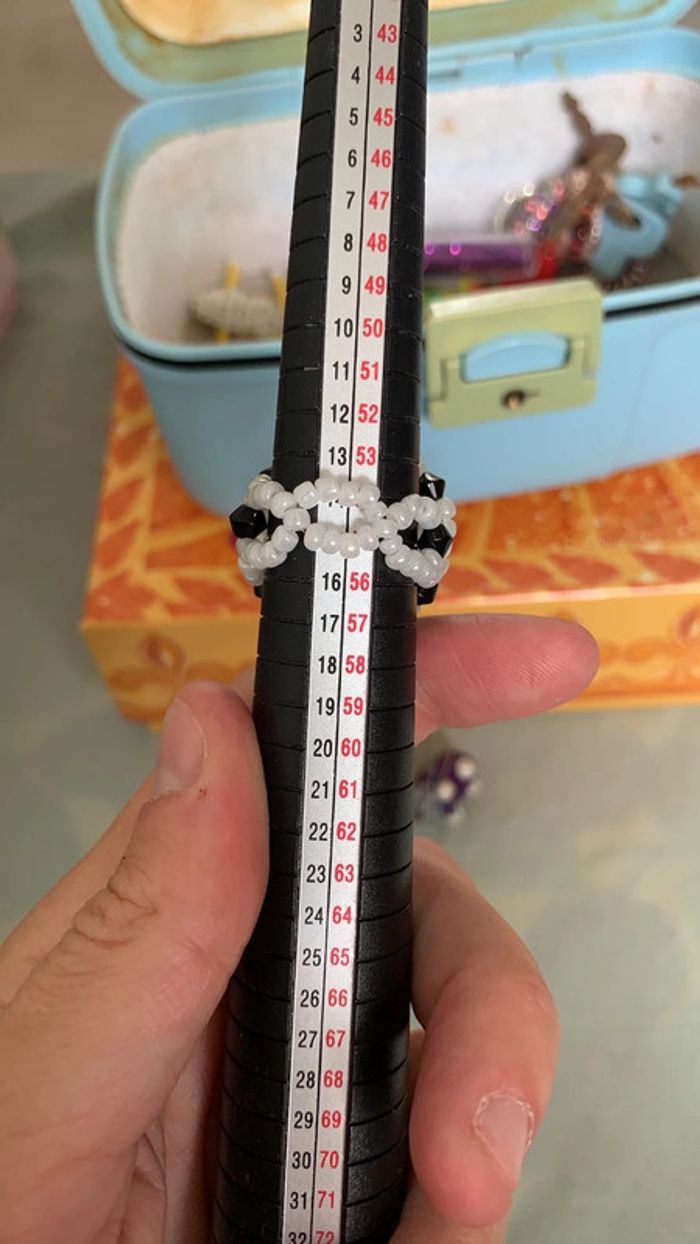 Bague en perles - photo numéro 4