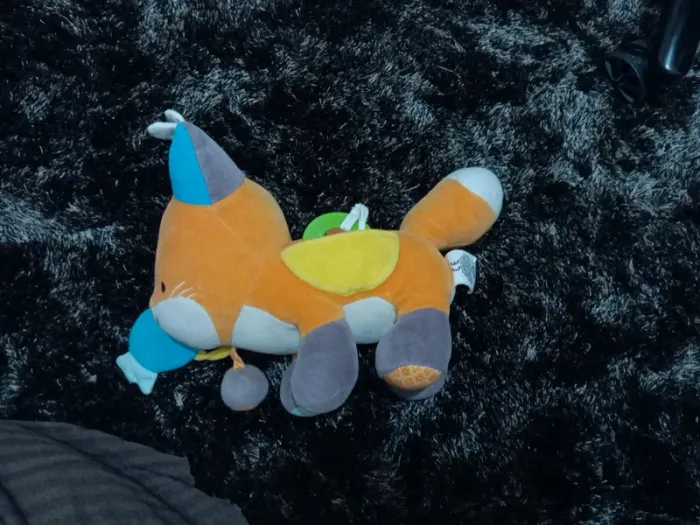 Peluche d'éveil renard Nature et Découvertes - photo numéro 4
