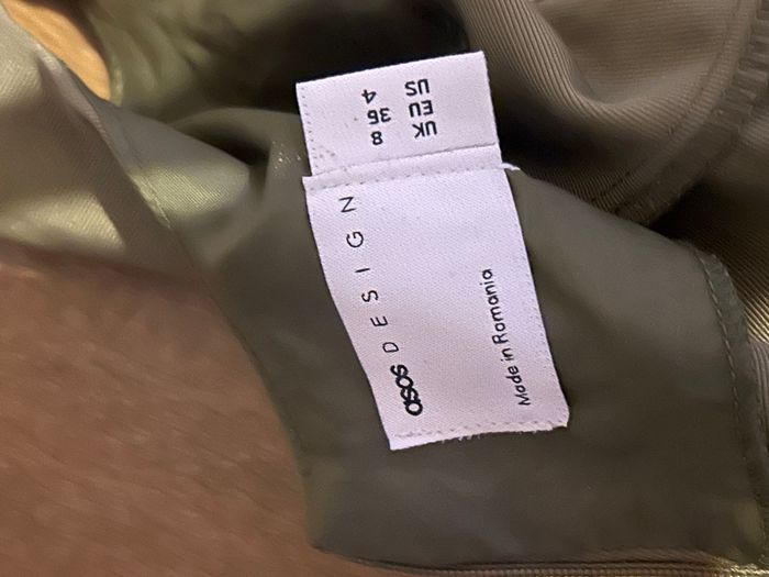 Robe kaki ados design avec fermeture au dos - photo numéro 5