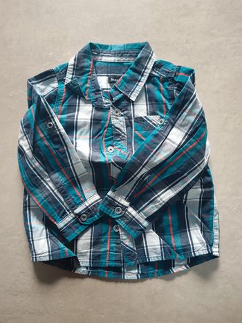 Chemise à carreaux in extenso 18 mois garçon