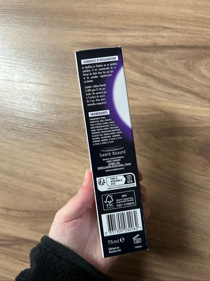 Dentifrice blanchissant Neuf Email Diamant - photo numéro 4